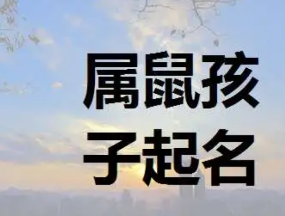 属鼠如何取名合适  肖鼠之人取名宜用字与忌用字分享