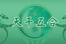 所谓天干五合，指的是甲已相合、乙庚相合、丙辛相合、丁壬相合，戊癸相合