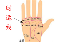 手相学：五福临门的财运线，从手相学的角度来解读给我们带来财运的财运线