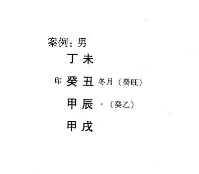 八字命理弱势格局:从财格标准格局举例说明(二)