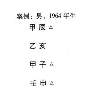 八字格局两神成象之与母同心格标准格局举例说明