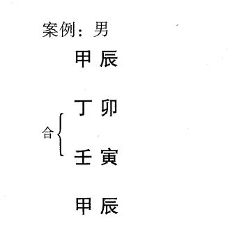 化格之丁壬化木格论案例:凡化格中有忌神，如逢有制化，或虚浮无根，则无碍