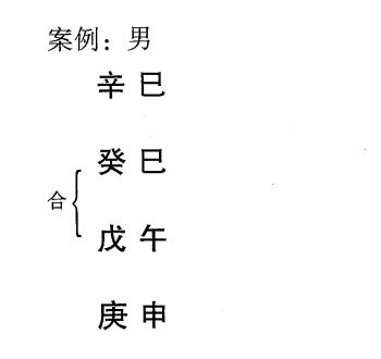 化格之戊癸化火格案例:天干戊癸合化，得月令巳火，地支巳午，忌金水而喜木火