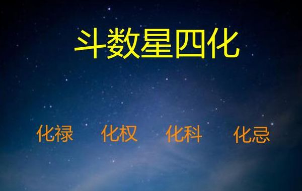 十天干四化分论：甲干四化(廉贞化禄、破军化权、武曲化科、太阳化忌)