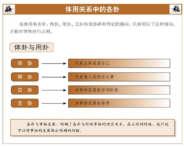 卦象生克所主之事——生体之卦，何谓生体之卦，不同的生体之卦各对应什么事?