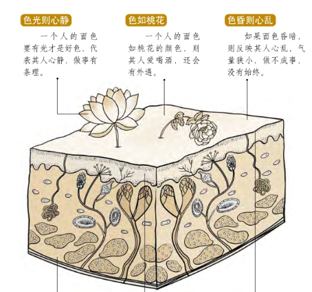 面相图解：详观神色，速断生死;形如土偶，必将死亡