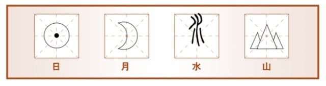 六书——汉字的造字法，最古老的汉字是象形字，它们是古人根据大自然中万物的形状画的画