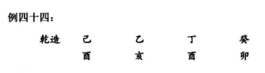 八字格局正官格命造案例实例一：乾造戊午、壬戌、癸亥、辛酉