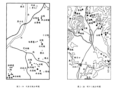 乾陵地宫凿山为穴,辟隧道深人地下，就其整个山陵的环境说来,较昭陵而逊色