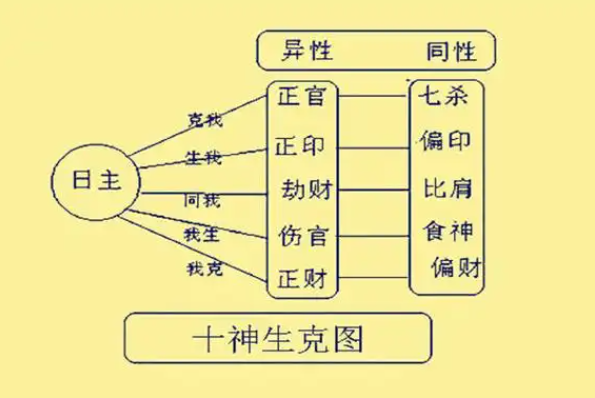 十神代表什么？十神关系？如何确定自己的十神？